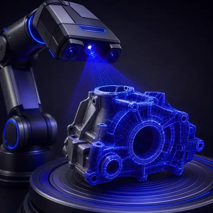 Imagine reprezentativă pentru familia Roboți 3D și scanare 3D