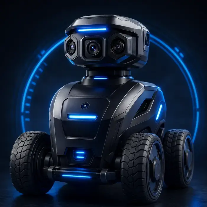 Imagine reprezentativă pentru familia Roboți de securitate și pază