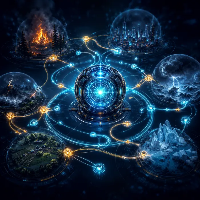 Imagine reprezentativă pentru familia AI autonomă / Autonomous AI