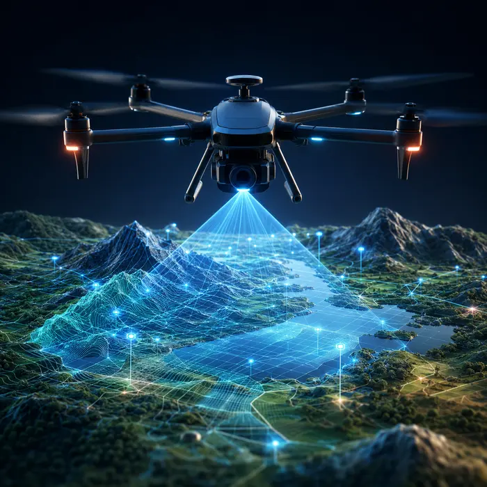 Imagine reprezentativă pentru familia DronaCartografie