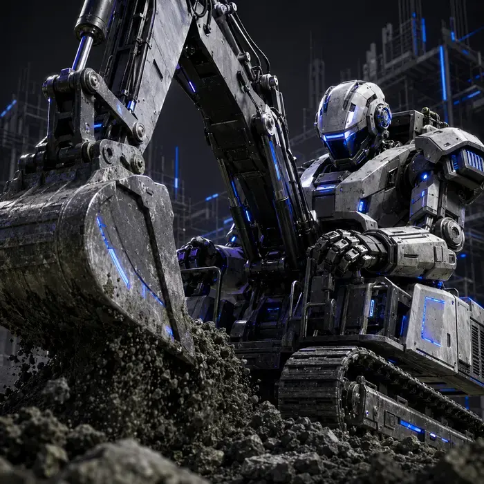 Imagine reprezentativă pentru familia Roboți de construcții / Construction Robots