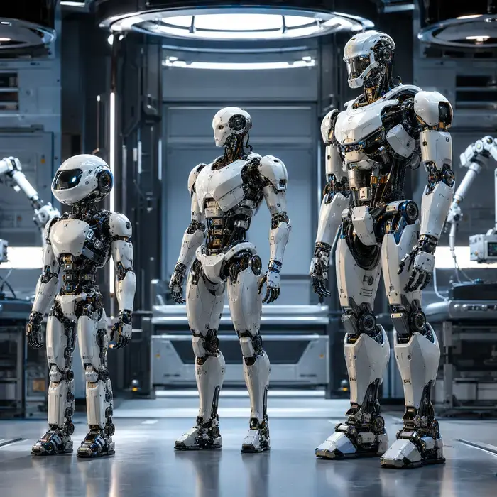 Imagine reprezentativă pentru familia Roboți umanoizi / Humanoid Robots