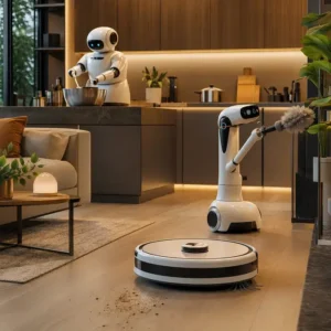 Imagine reprezentativă pentru familia Roboți casnici și pentru locuință