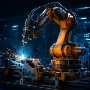 Imagine reprezentativă pentru familia Roboți industriali