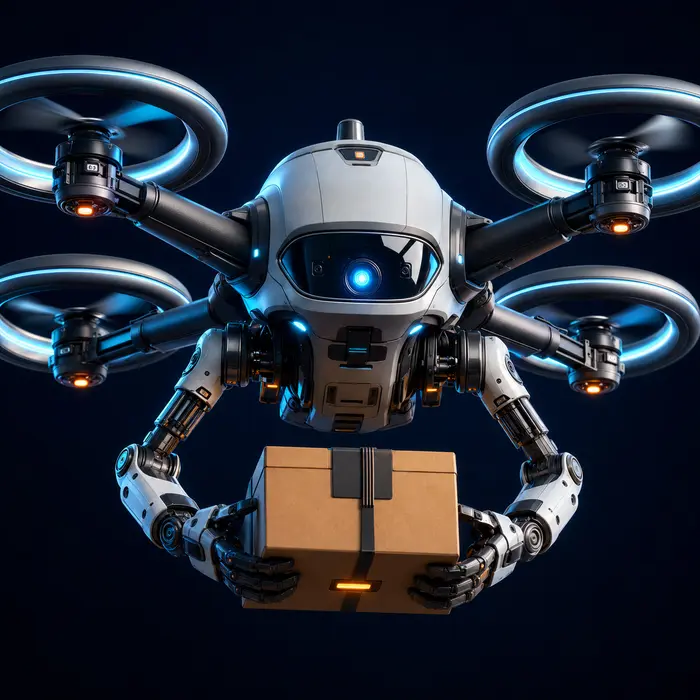 Imagine reprezentativă pentru familia DronaBot