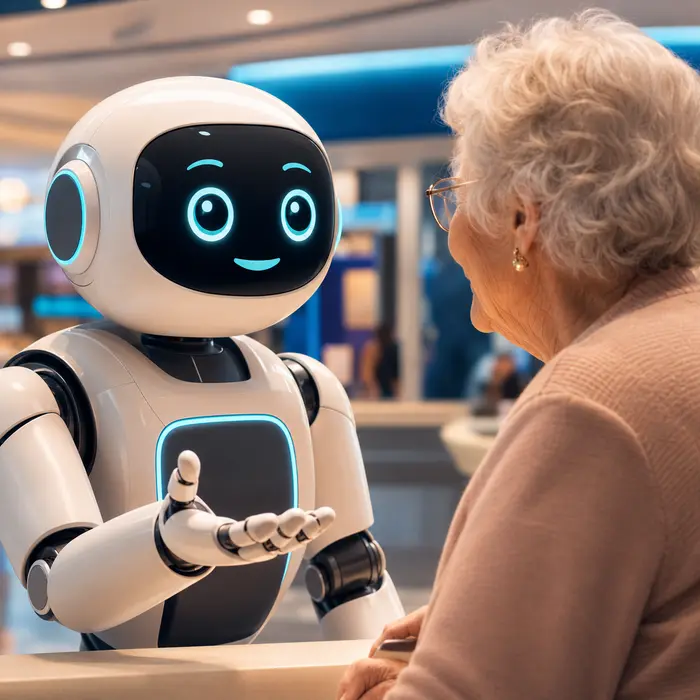 Imagine reprezentativă pentru familia Roboți de asistență și interacțiune